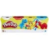 Play-doh 4 posodice gline - klasične barve