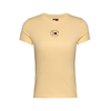 Tommy Jeans Majica ESSENTIAL marine/svetlo rumena/rubin rdeča/bela