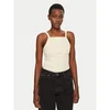 IVY OAK Top Klara Rose IO1100X2362 Bež Slim Fit