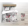 Posteljnina – krep mečkanka 500