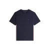 TOMMY HILFIGER Majica mornarska/rdeča/bela