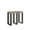 Ityhome Ityhome 90 x 77 konzolna miza rjava, (20847545)