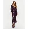 BARDOT Cocktail obleka 58859DB Vijolična Regular Fit