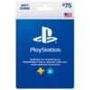 Playstation Network - United States 75 USD