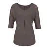 LASCANA T-Shirt, rjava