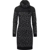 Ragwear Obleka Chloe svetlo siva / črna