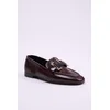 Trendyol Shoes Ženske mokasine Takss26La00009, Bordo