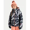 Roxy Jakna za snowboard Free Jet ERGTJ03198 Črna Slim Fit