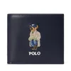 Denarnica Polo Ralph Lauren 405P16238001 Mornarsko modra