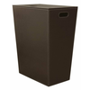 Košara za perilo ECO PELLE, 43 x 48 x 26 cm, rjava - Rjava - 24 - Stojalo - Kvadratna - Sapho - ECO PELLE - 430x480x260 mm