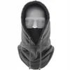 Zimska fleece balaklava s kapuljačom - Siva KP36874