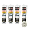 IsolBau Sanitarni silikon Manhattan Sanitär Silikon 4 x 300ml
