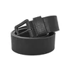 Faux leather strap in black