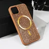 Maska za telefon Magsafe Glam za iPhone 14 6.1, Zlatne boje