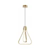 ZING LED luster na sajli 19W/230V zlatna