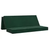 Sofa na razvlačenje 200 x 67 x 45 cm Tamnozelena