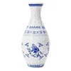Smania 3D sestavljanka vaza, navdihnjena z Van Goghovimi umetninami ArtVase - Moder in bel porcelan