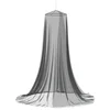 Mreža za komarce za krevet 156 mesh Crna ?56 x 220 cm Poliester