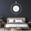 Wallity Zidni sat Mclock-00111, 58x80x7 cm, Zlatne boje