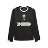 PUMA FC St. Pauli 25/26 Long Sleeve Third Jersey Men, Sport, Black/White, XL