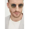 Sončna očala Ray-Ban ROUND METAL moška, zlata barva, 0RB3447