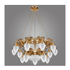 Kemar OW150 - Luster OURO EAGLE 15xE27/60W/230V + 6xE27/100W/230V
