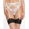 Bluebella Pas za samostoječe nogavice Marseile 41550 Bela