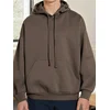 Sinsay - Hoodie udobnog kroja - kafa