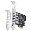 AXAGON PCIe krmilnik za 4x USB 3.2 Gen1 / PCEU-43RS / SP & LP