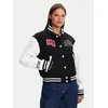 Tommy Jeans Bomber jakna Varsity DW0DW21628 Črna Regular Fit