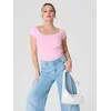 Sinsay - Džemper bluza - pastelno roze