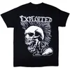 The Exploited Majica Mohican Skull Unisex Black M