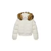 Superdry & Co Zimska jakna Everest pikčasto rjava/bela