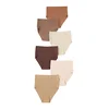 Trendyol Brown-Multicolored 6-Pack Micro Classic Knitted Panties