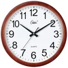 Compas Zidni sat 3128, 38 cm, Braon