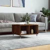Stolić za kavu Smeđa hrasta 60x50x36,5 cm konstruirano drvo