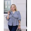 Trendyol Curve Ženska bluza Tbbss25Af00066, Tamnoplava