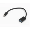 E-GREEN Adapter USB 3.0 (F) - USB 3.1 Tip C (M) - OTG 0.15m crni