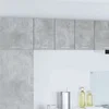vidaXL Viseča omarica Riga 2 pcs Beton sivo in bela 30 x 31 x 40 cm