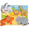 Bigjigs Toys Grobo vstavljanje safari sestavljanke