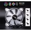 1stCool AURA EVO ARGB PWM Crystal 120mm prozoren ventilator