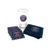 FOREVER COLLECTIBLES Komplet steklenih kozarcev/minibarjev PARIS SAINT-GERMAIN F.C.