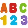 Munchkin Bath Learn Letters & Numbers igrača za v vodo 18 m+ 36 kos