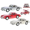 Mercedes-Benz Avto 300 SL 1954 12,5 cm 1:36 kovinski reverz - mešanica barv (srebrna, bela, rdeča)