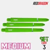 SET pikado nastavkov RED DRAGON/TRX/Medium 48 mm/Green