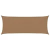 vidaXL vidaXL Senčno jadro 160 g/m2 taupe 2x5 m HDPE, (20965154)