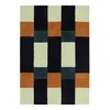 Temno modra ročno tkana preproga iz recikliranih vlaken 160x230 cm Franka – MADE