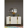 HANAH HOME Konzola Anka 120 White Gold