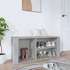 Ormarić za cipele boja betona 100x35x45 cm konstruirano drvo