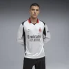 PUMA AC MILAN x SLAM JAM Long Sleeve Jersey Men, Clothing, Silver Mist, XS